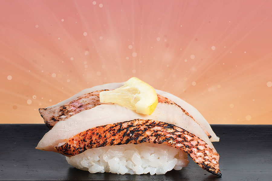 Seared Alfonsino “Kinmedai”