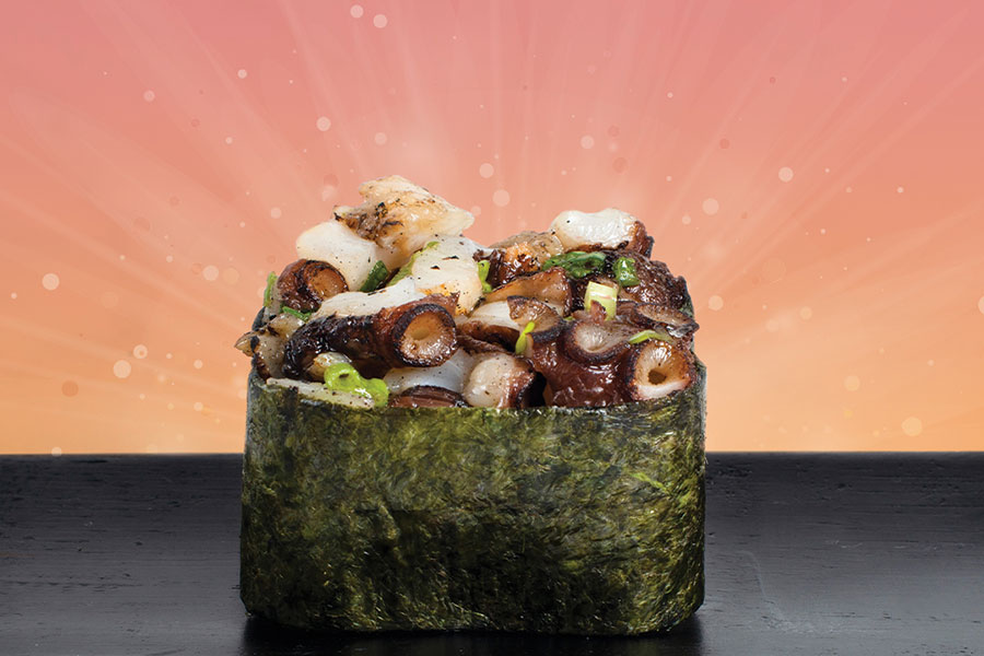 Umami Oil Hokkaido Octopus Gunkan