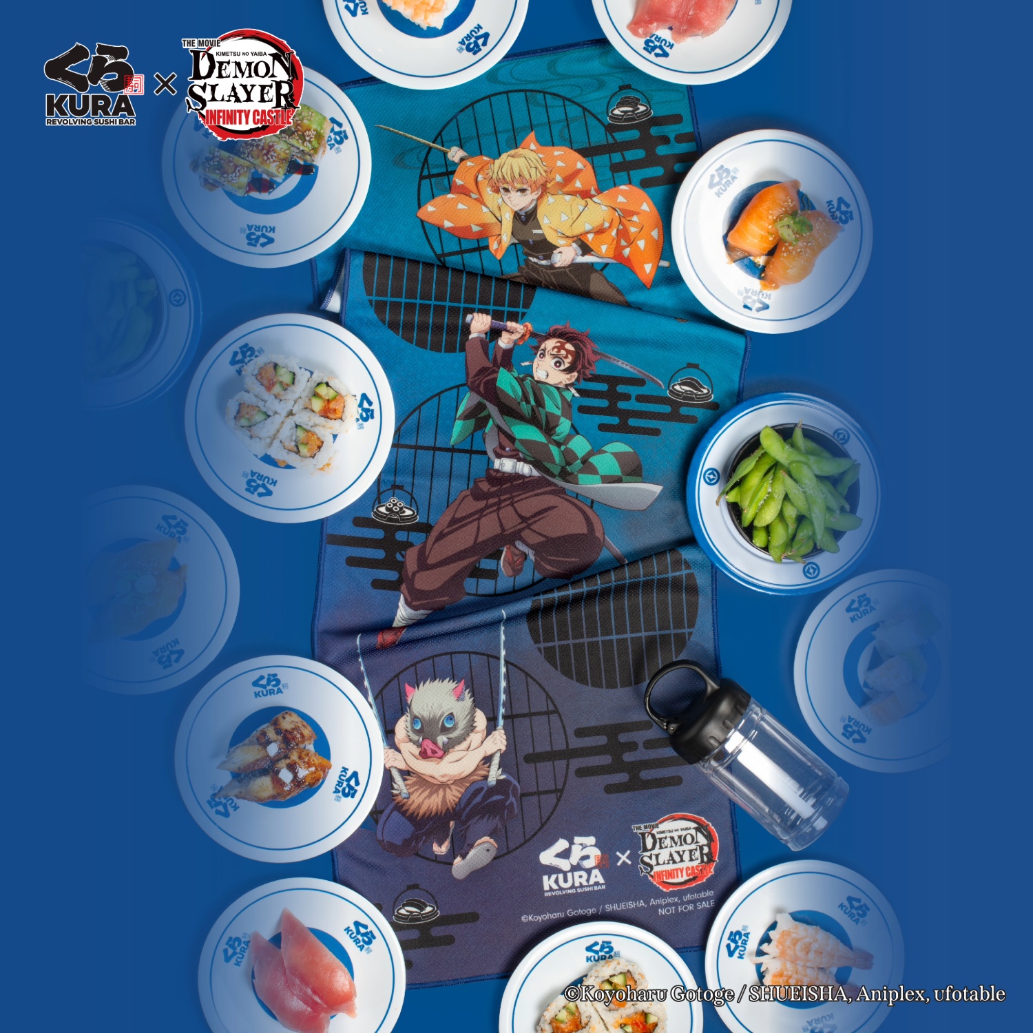 KURA REVOLVING SUSHI BAR TEAMS UP WITH DEMON SLAYER