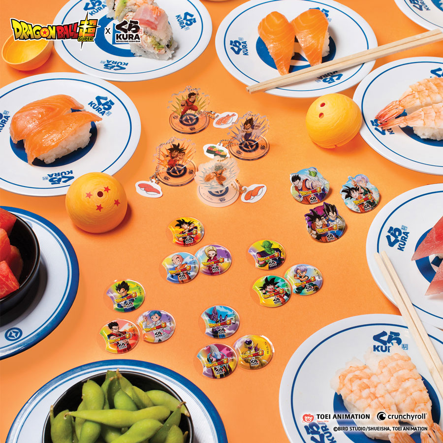 DRAGON BALL SUPER POWERS UP THE EATER-TAINMENT EXPERIENCE AT KURA REVOLVING SUSHI BAR