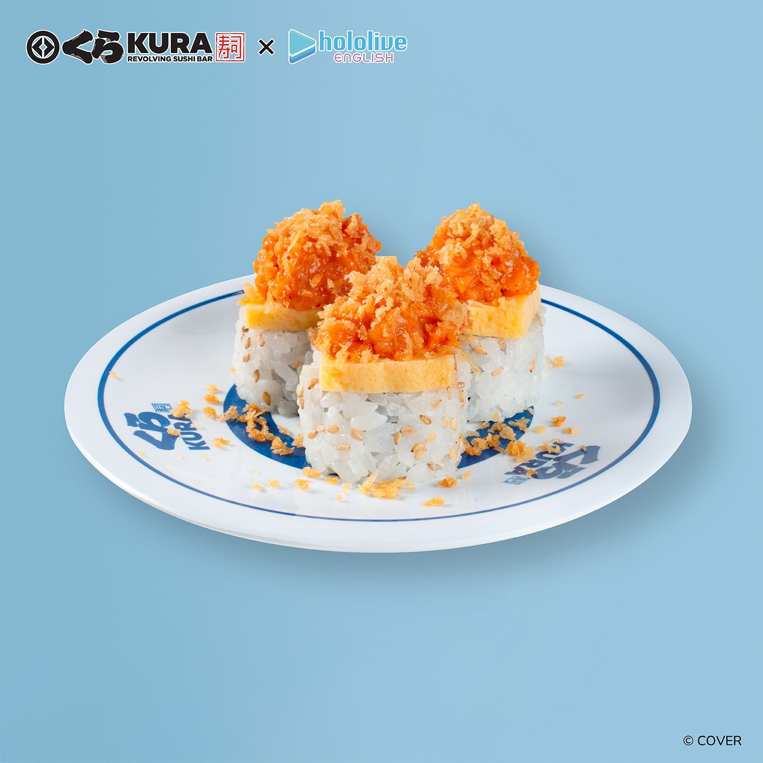hololive English x Kura Sushi Collaboration
