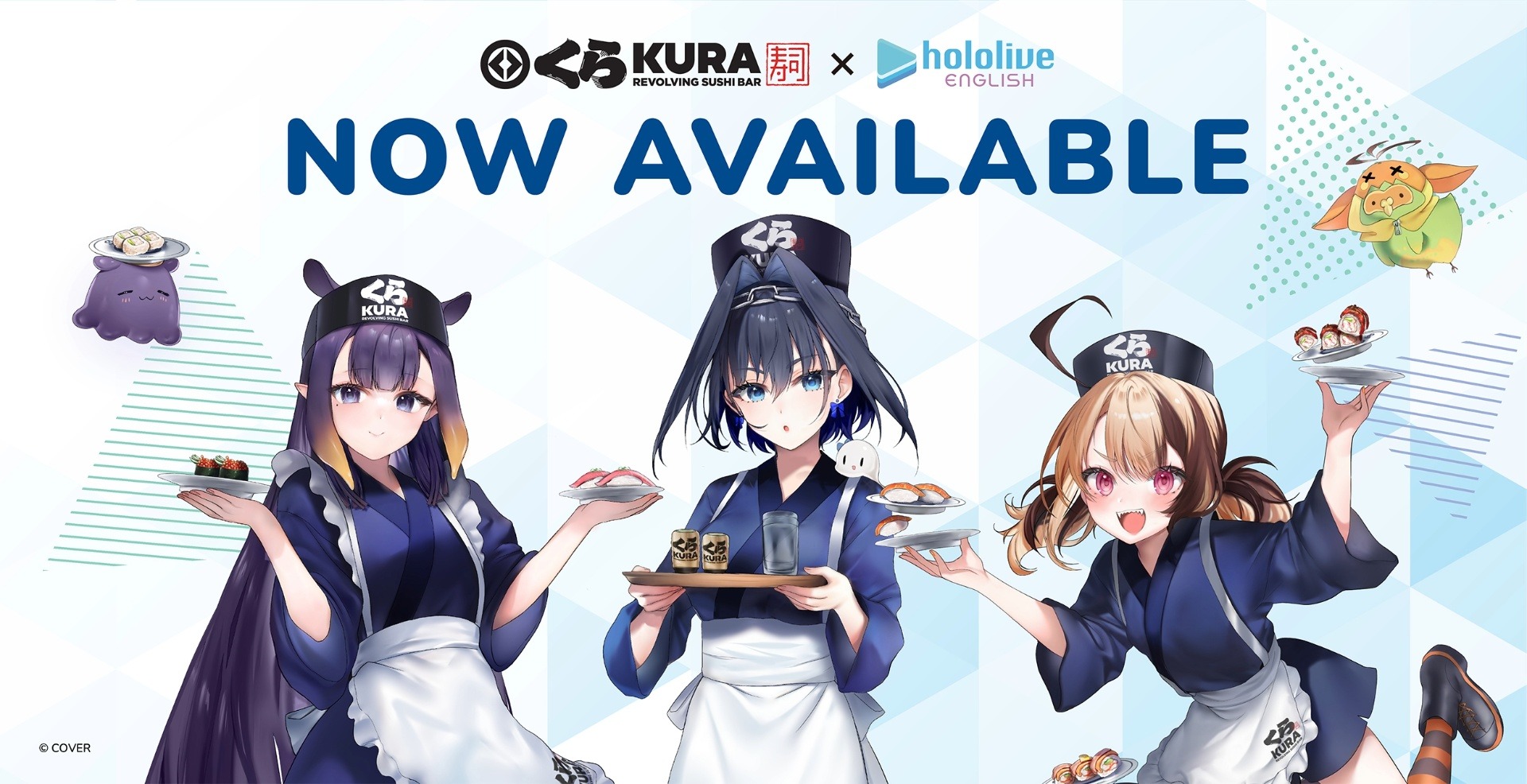 Hololiveenglish bikkura pon collaboration