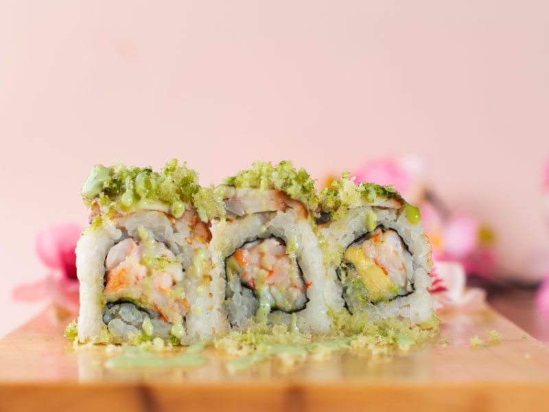 Matcha Crunchy Eel Roll