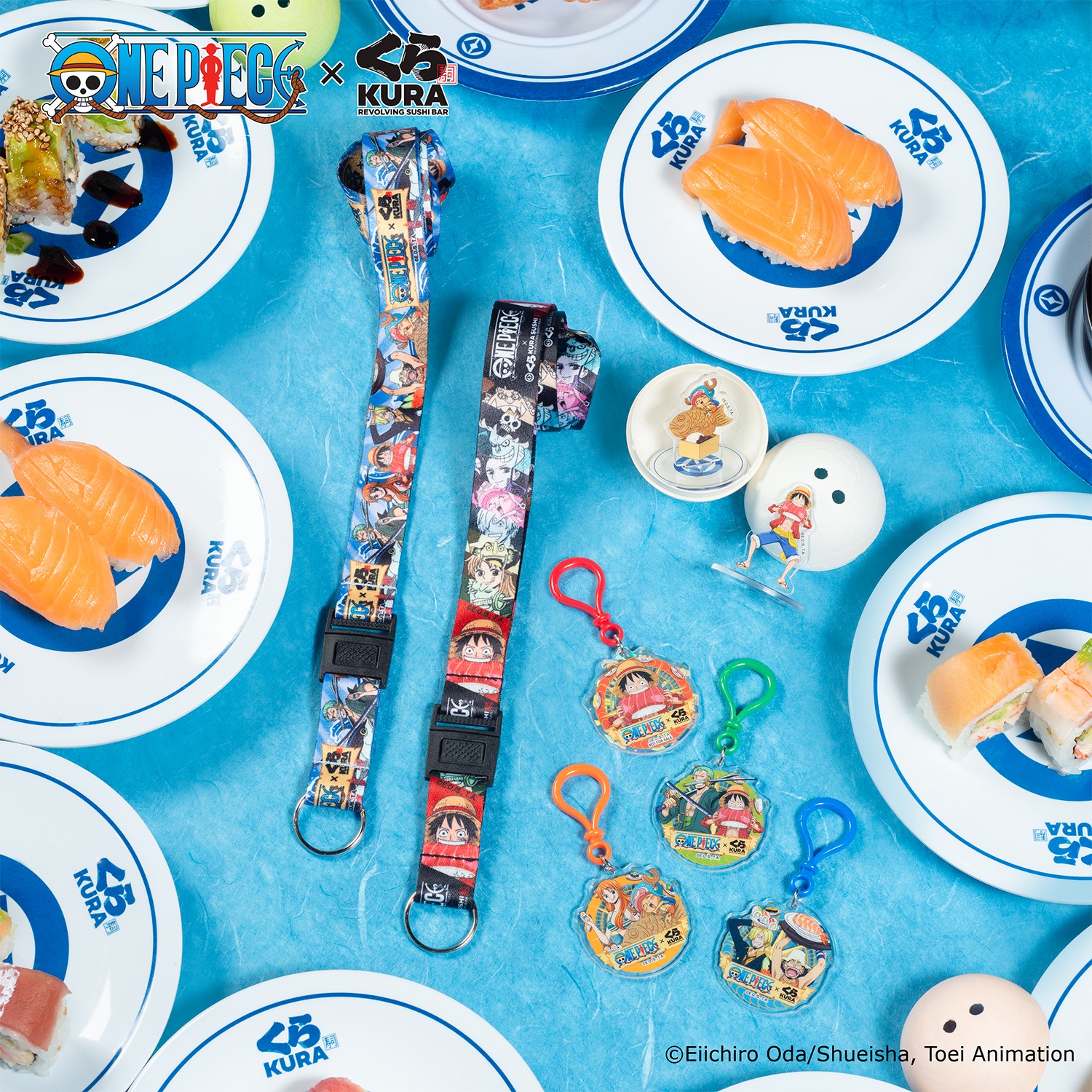 KURA REVOLVING SUSHI BAR UA AND TOEI ANIMATION ANNOUNCE SECOND ONE PIECE COLLABORATION