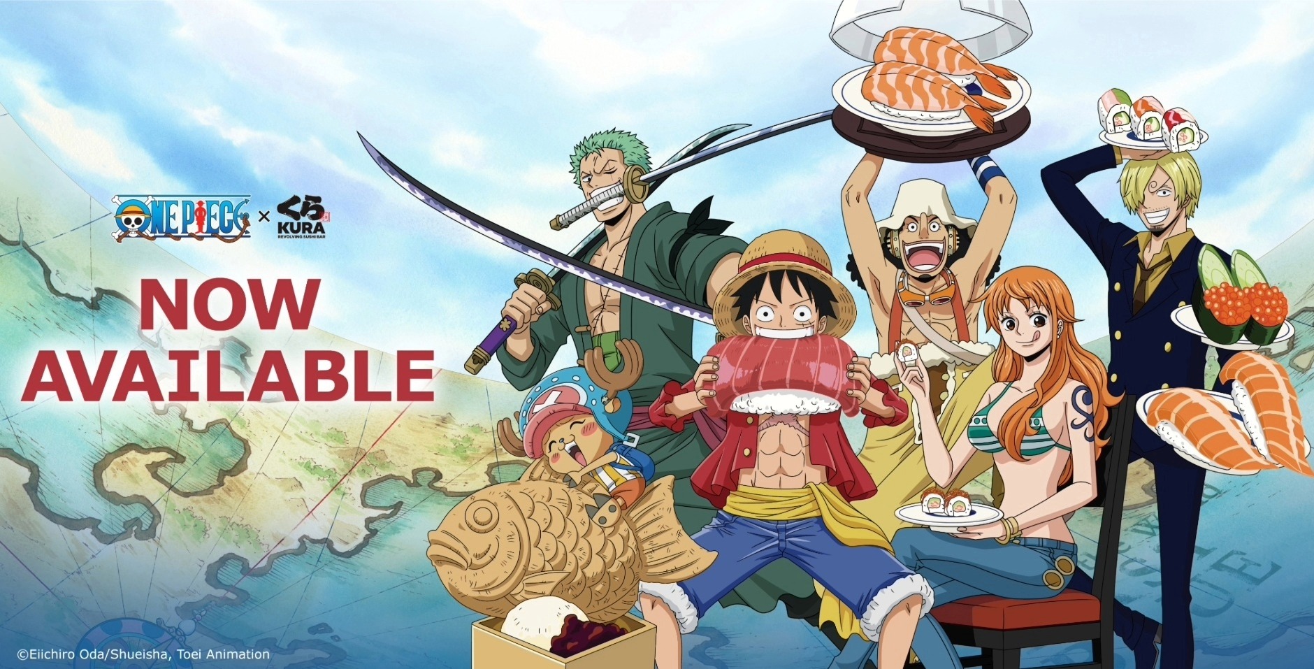 One Piece Bikkura Pon Collaboration