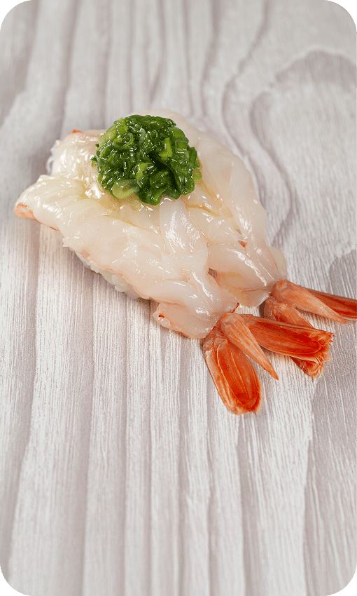 Giant Sweet Shrimp with Umami Oil