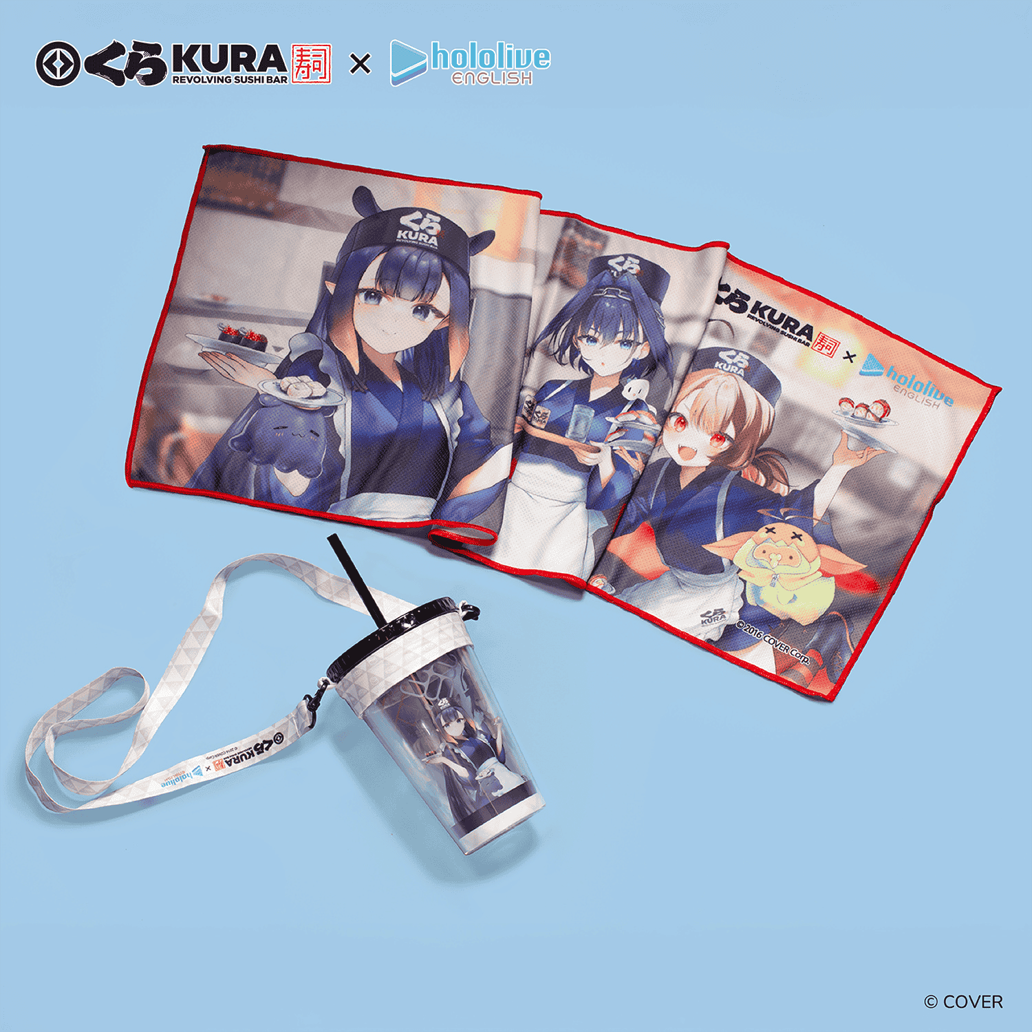 hololive English x Kura Sushi Collaboration