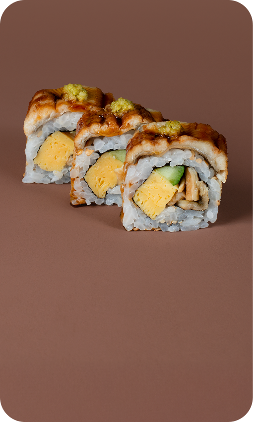 Seared Anago Roll*