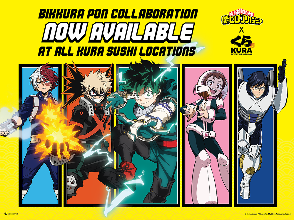 My Hero Academia Bikkura Pon Collaboration - NOW AVAILABLE